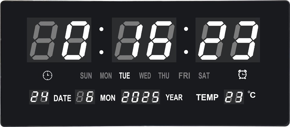 BIG LED Wall Clock factory